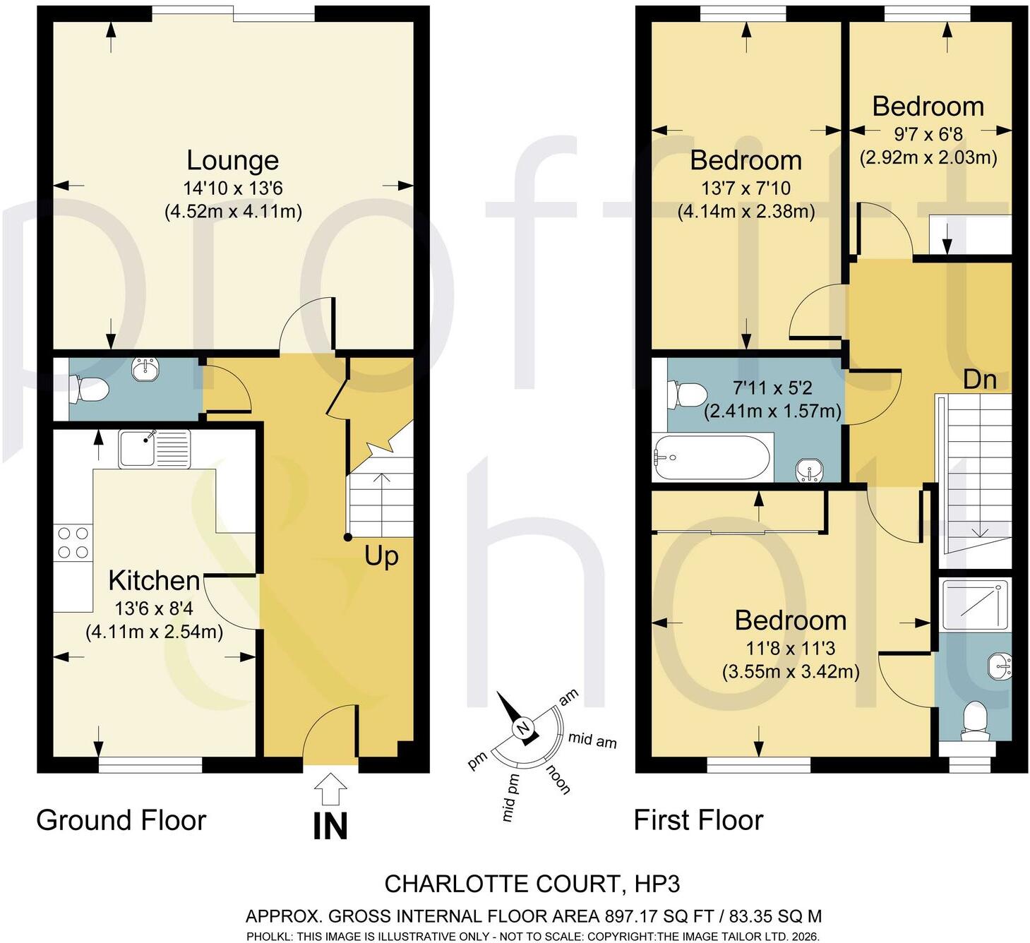 2 Charlotte Court Great Elms Road, Hemel Hempstead floorplan