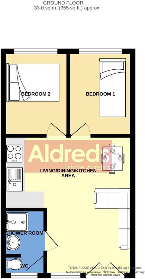 Beach Road, Hemsby floorplan