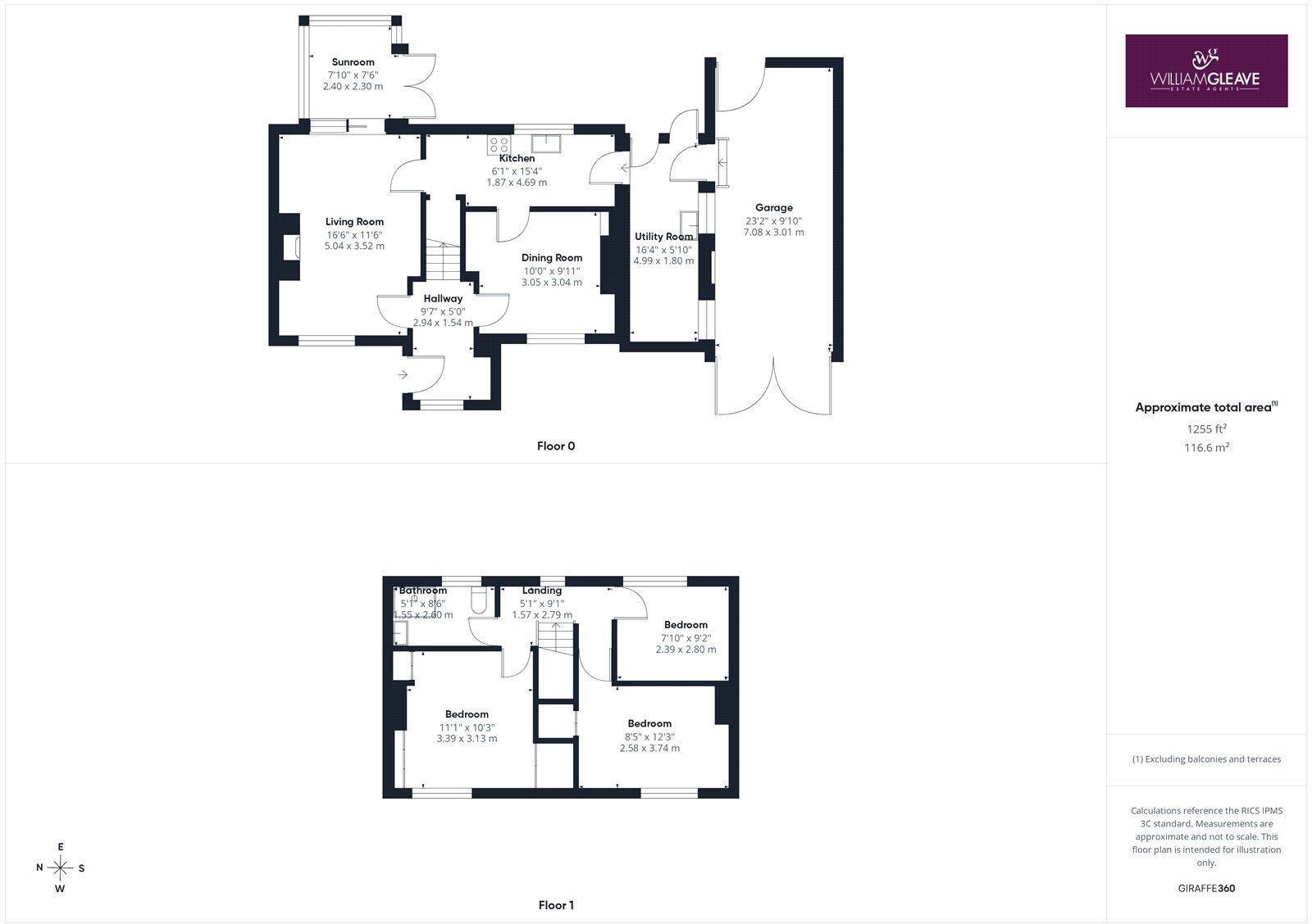 Bronant, Lixwm, Holywell, Flintshire, CH8 floorplan
