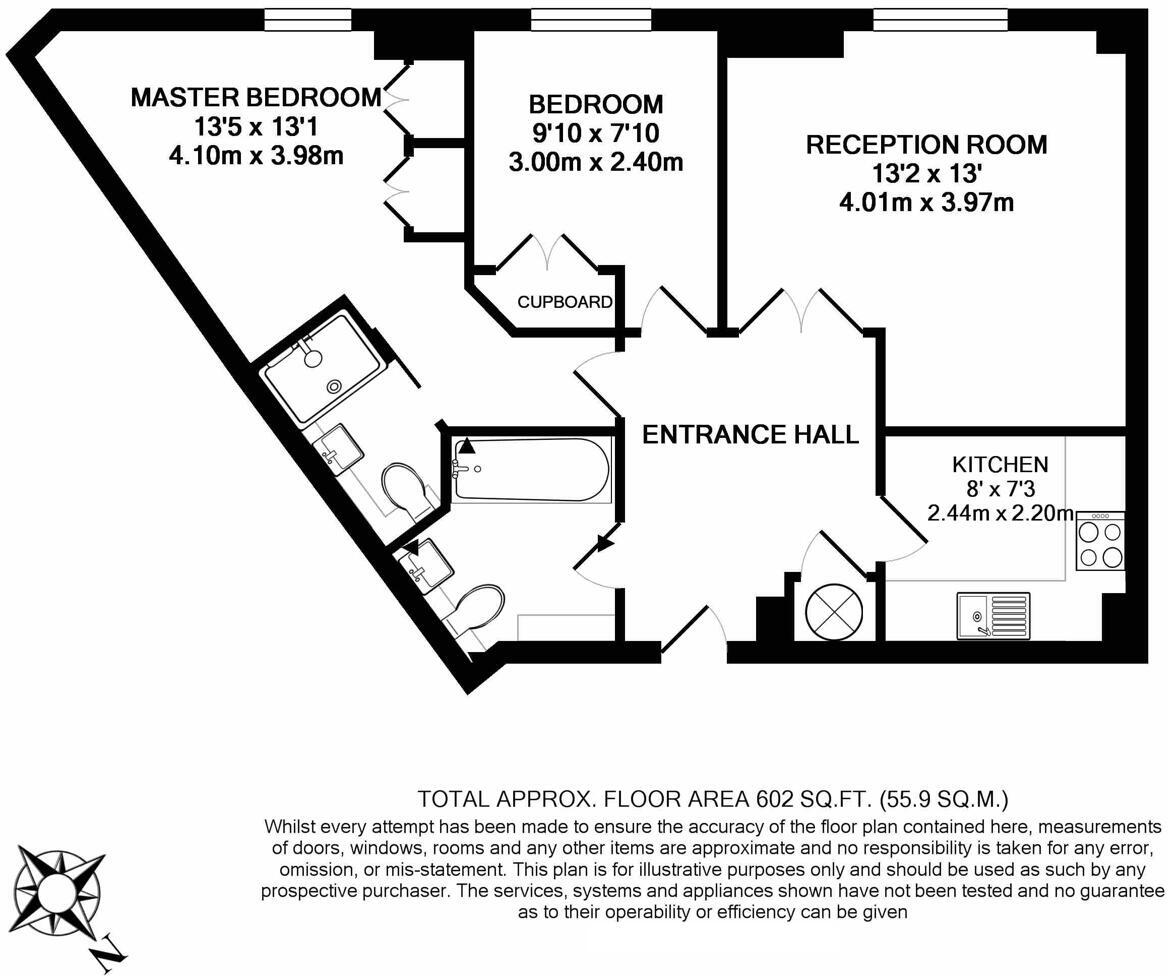 Belvedere Road, County Hall floorplan