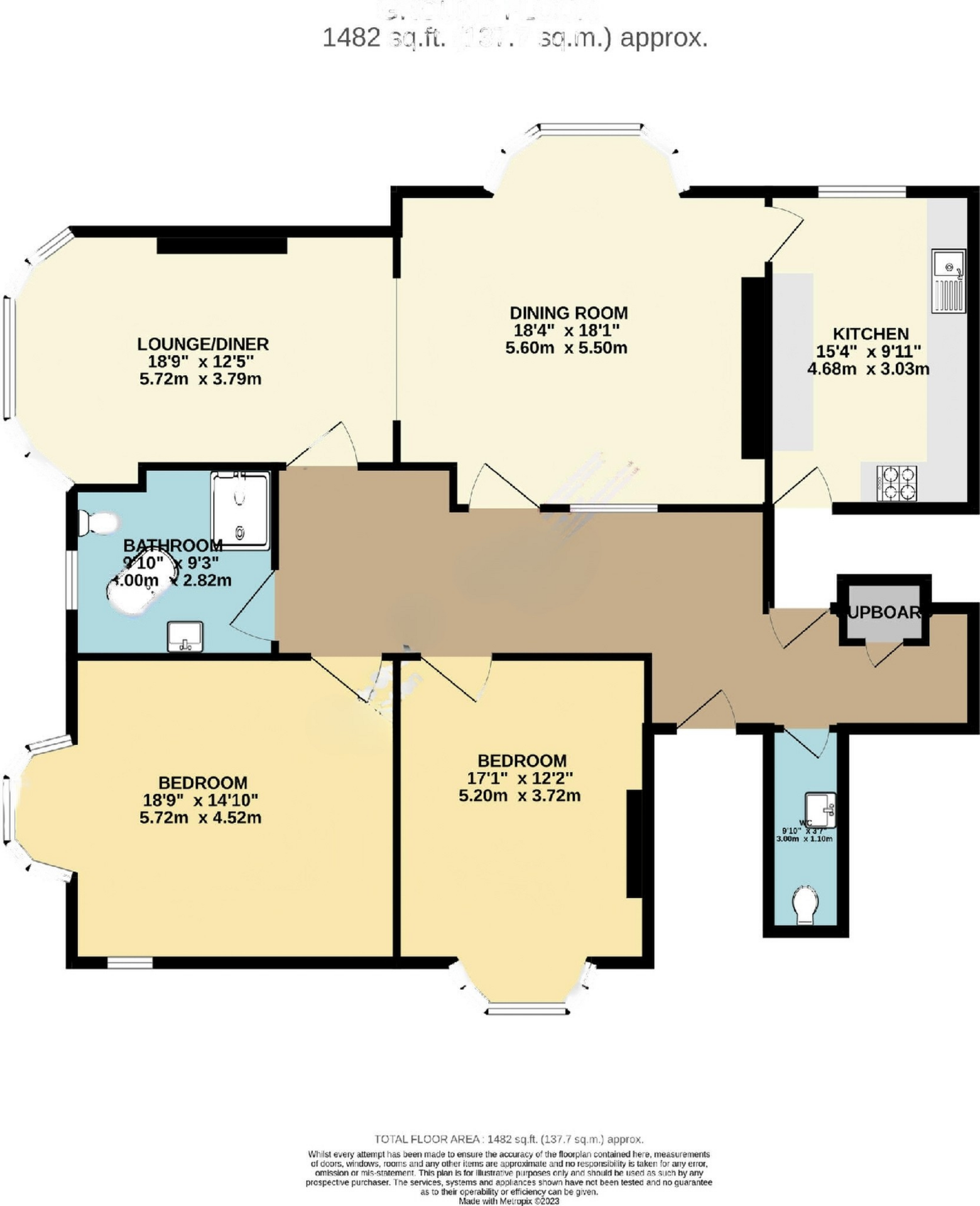 The Glen, Hay Brow Crescent, Scalby, Scarborough, North Yorkshire floorplan