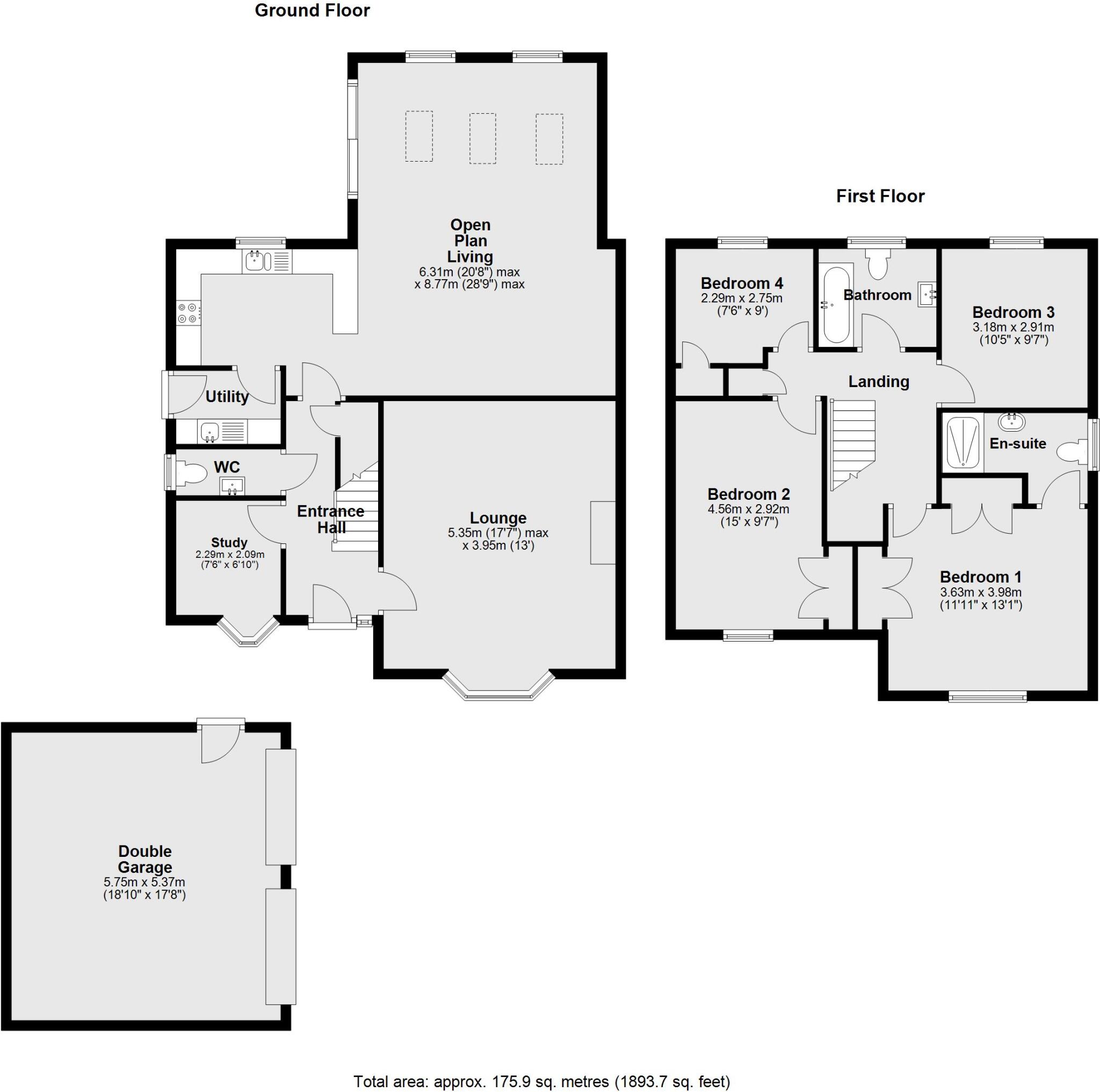 Holmfield, Fiskerton, Lincoln floorplan