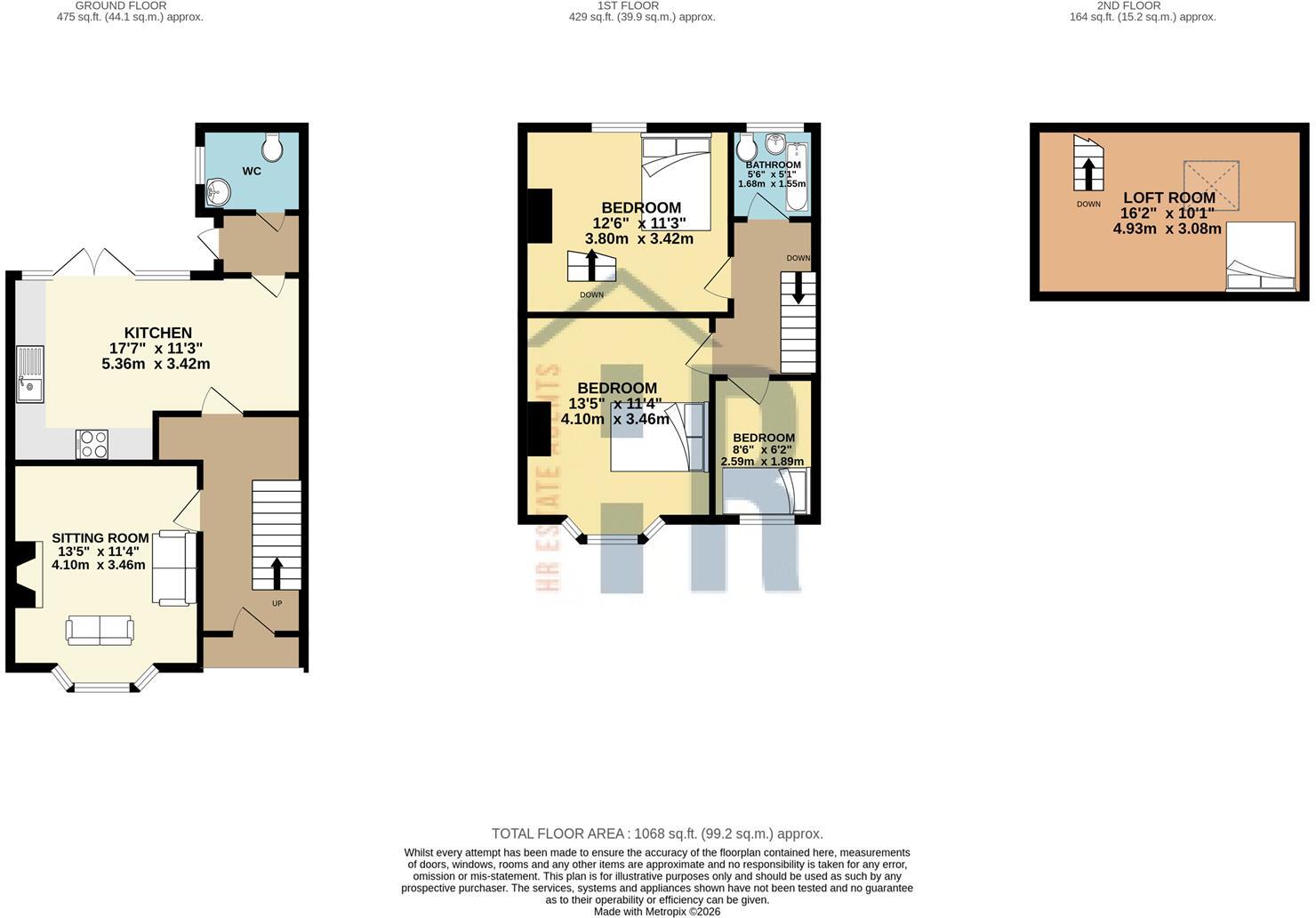 Anchorway Road, Coventry floorplan