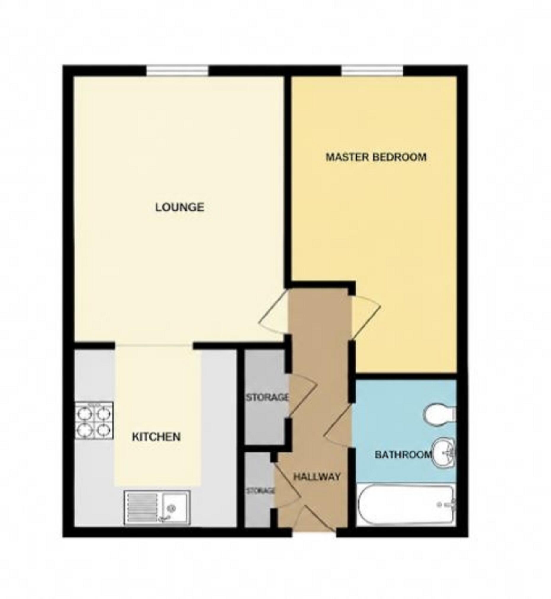 Westpoint View, Cardiff Road, Newport. NP20 3AG floorplan