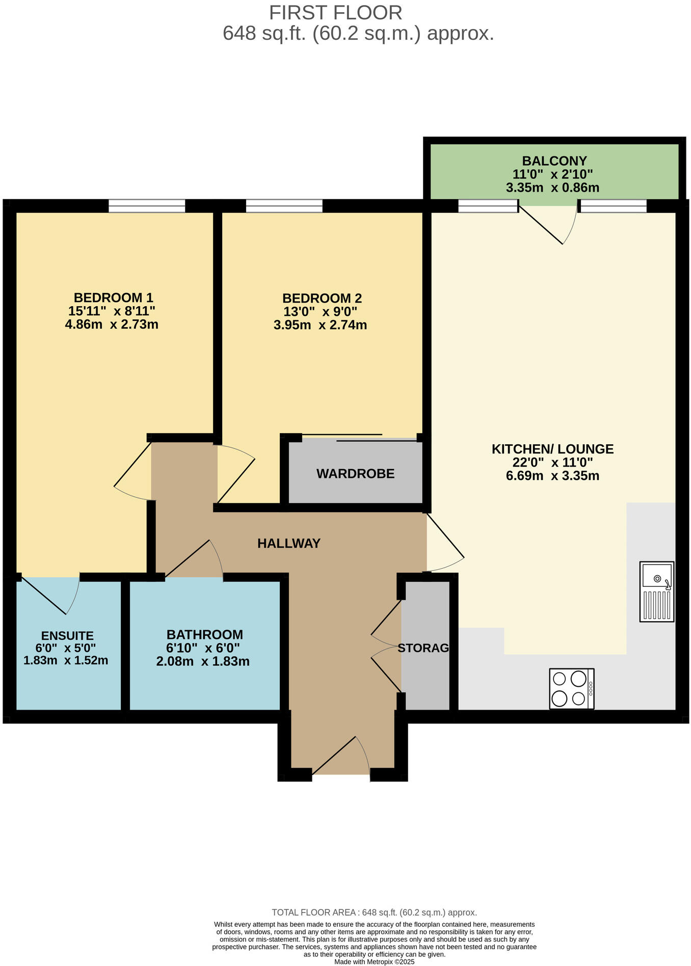 Marbled White Court, St Neots floorplan