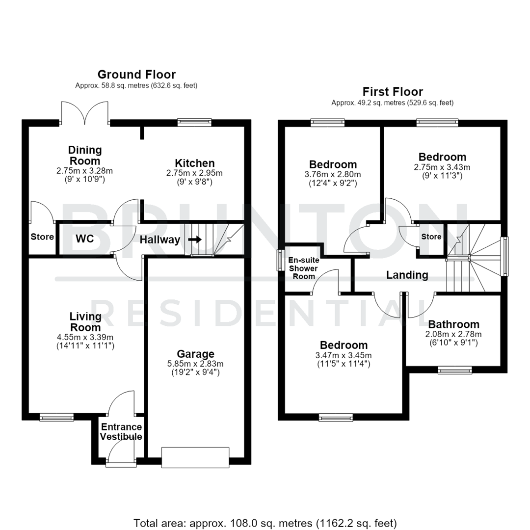 Hensal Close, Newcastle Upon Tyne, NE5 floorplan