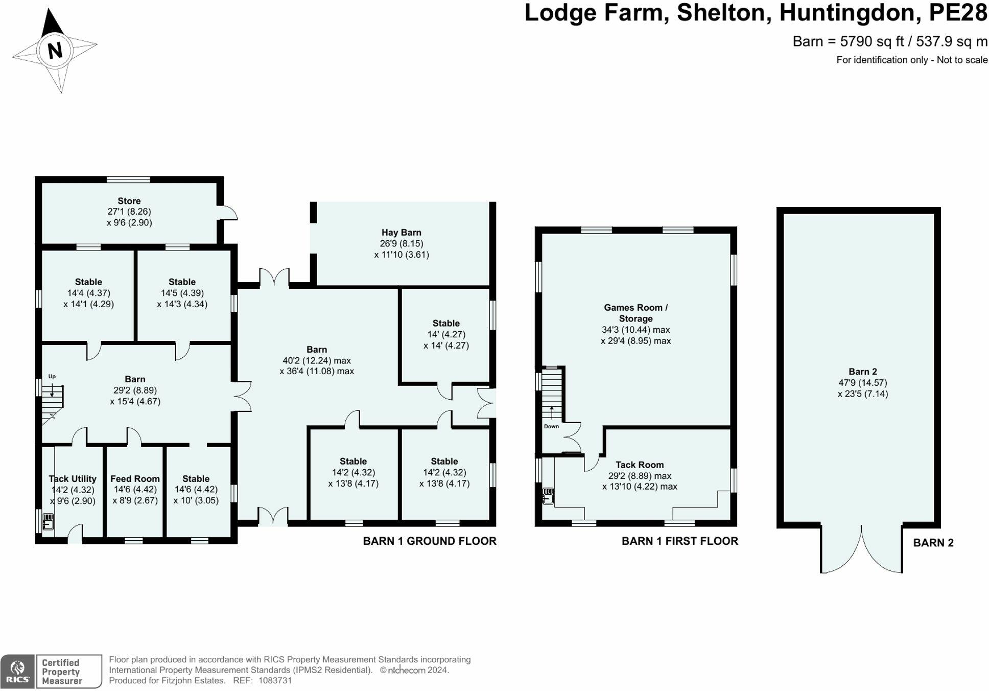 Shelton, Huntingdon, PE28 floorplan