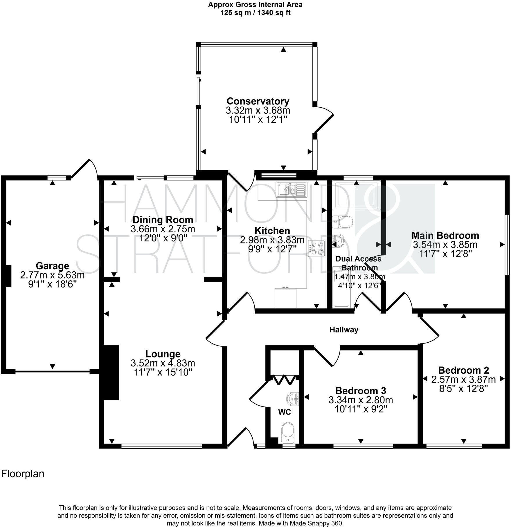 Sidell Close, Cringleford floorplan