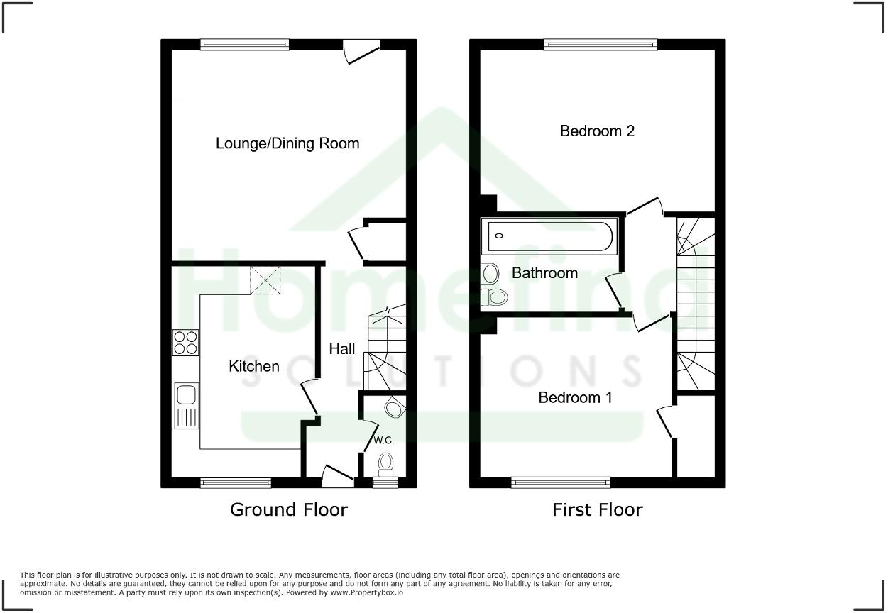 Princess Grove, Market Deeping floorplan