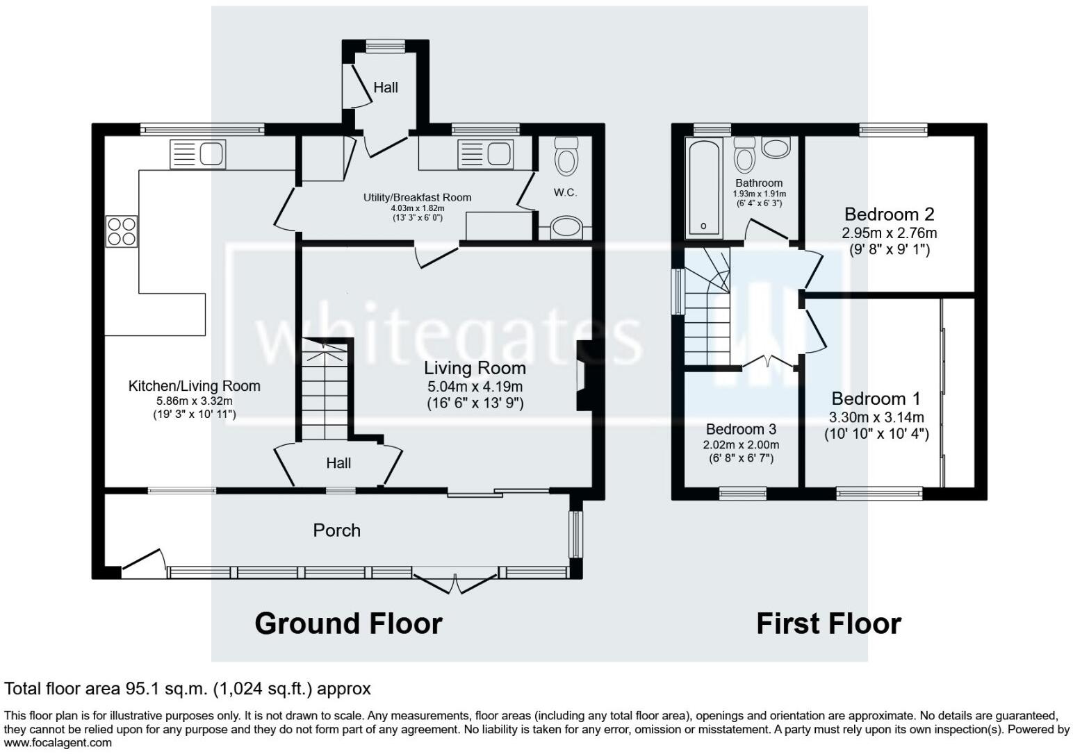 Hunsworth Lane, Cleckheaton, BD19 floorplan