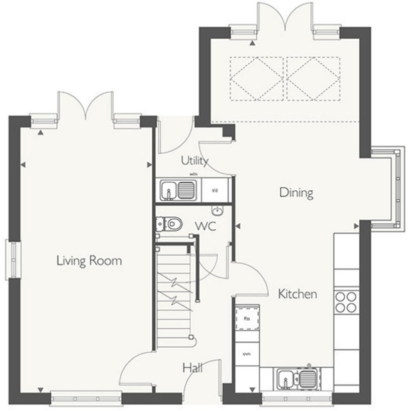 The Stratford, Nottingham floorplan