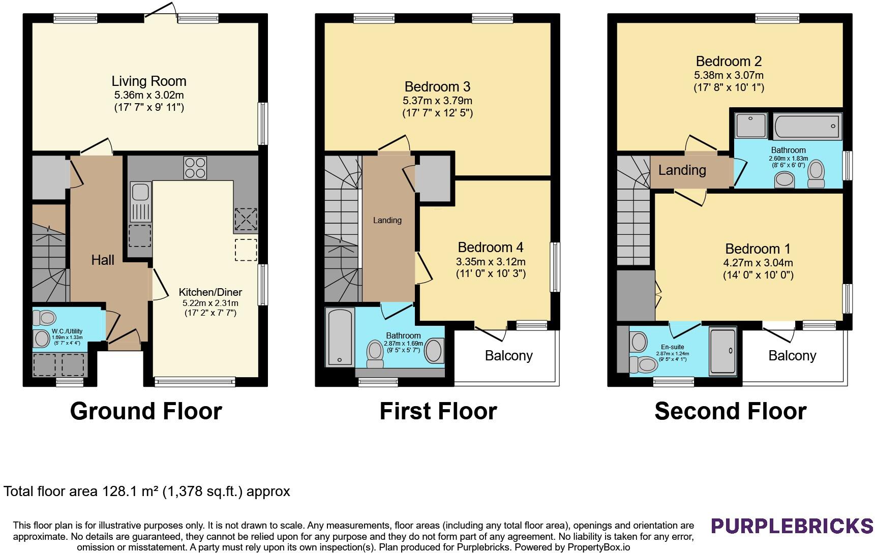 Wren Way, Daventry, NN11 floorplan