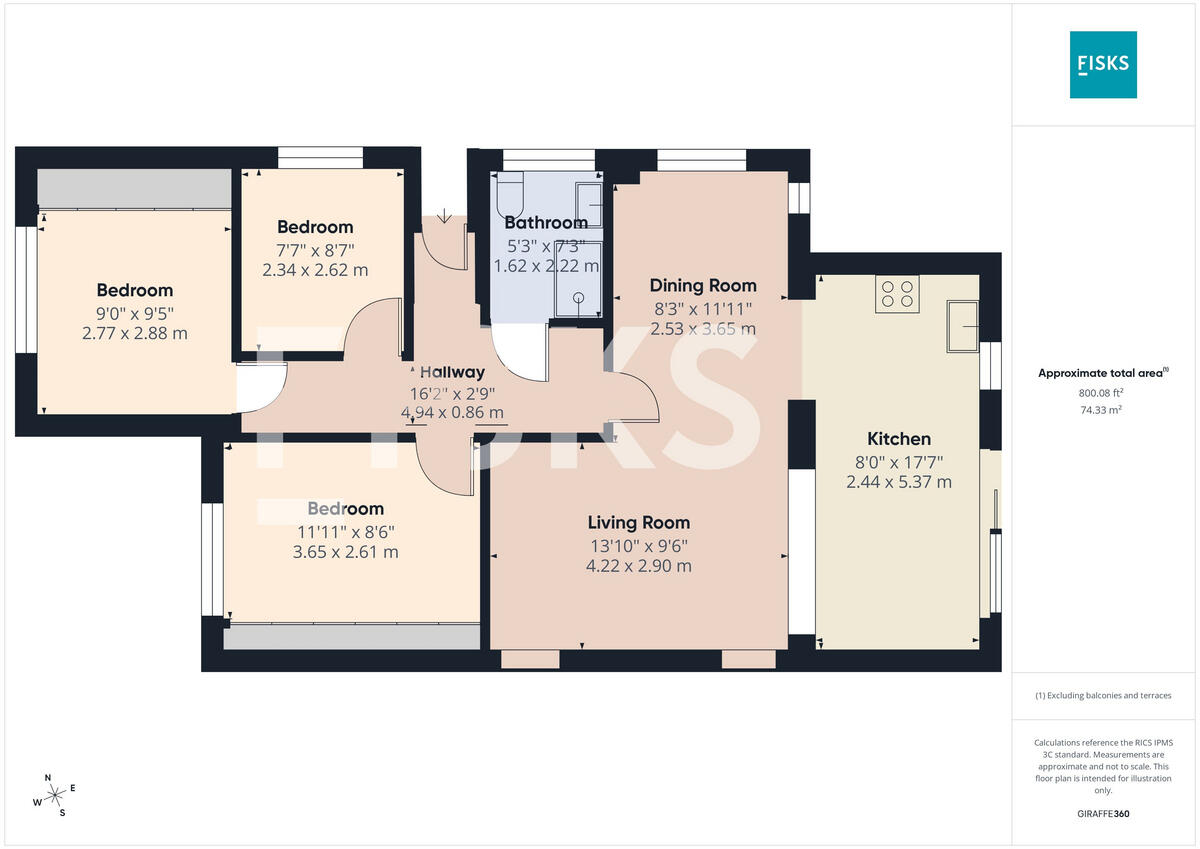 St. Clements Road, Benfleet, SS7 floorplan