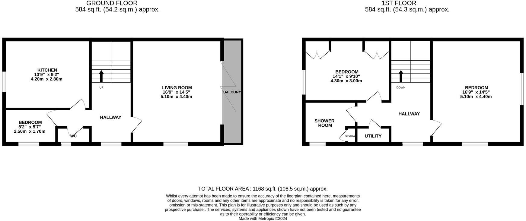 14, Harold Road floorplan
