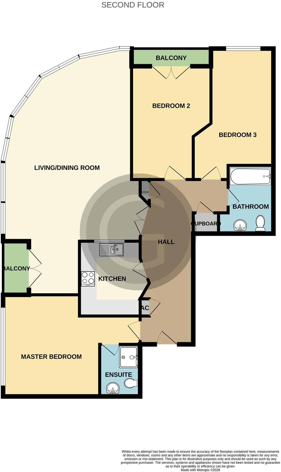 2 Egerton Road, Bexhill on Sea, TN39 floorplan