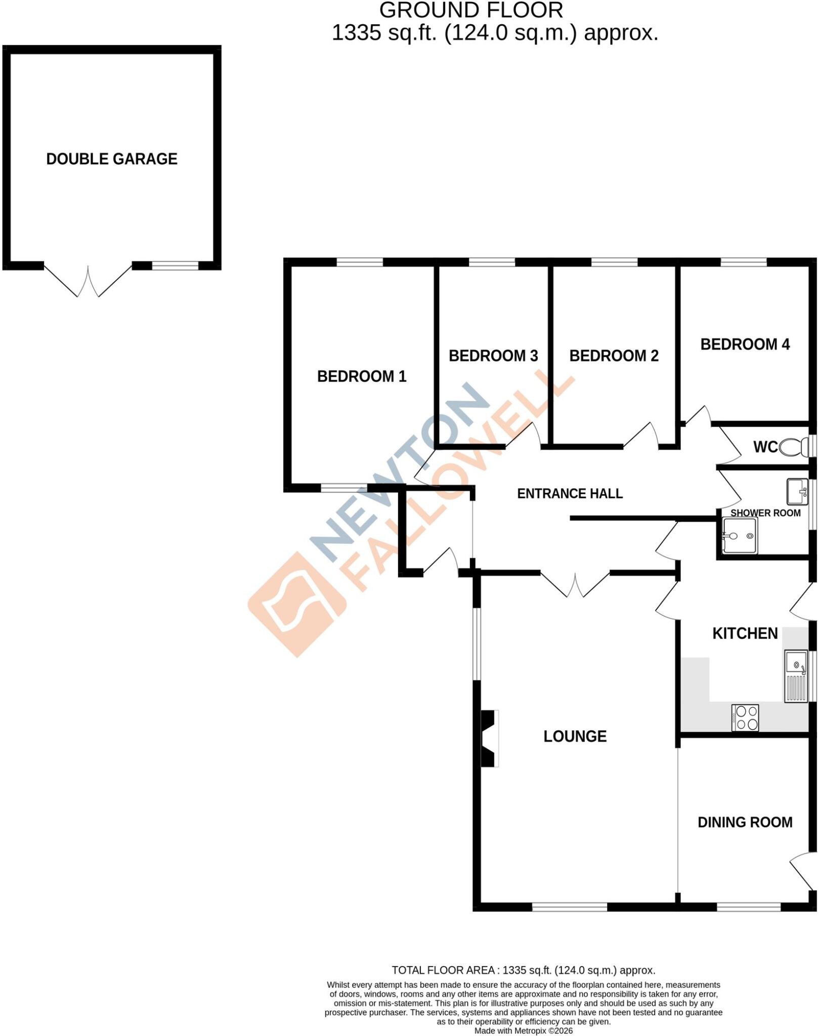 The Green, Corby Glen, NG33 floorplan