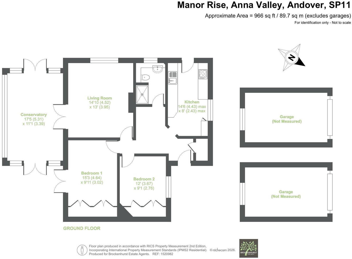 Manor Rise, Anna Valley, Andover, SP11 7LS floorplan