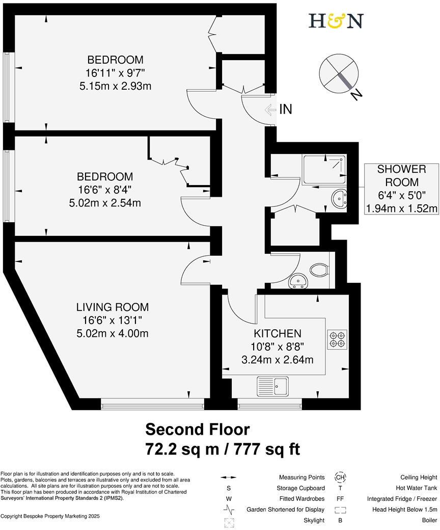 Derek House, New Church Road, Hove floorplan