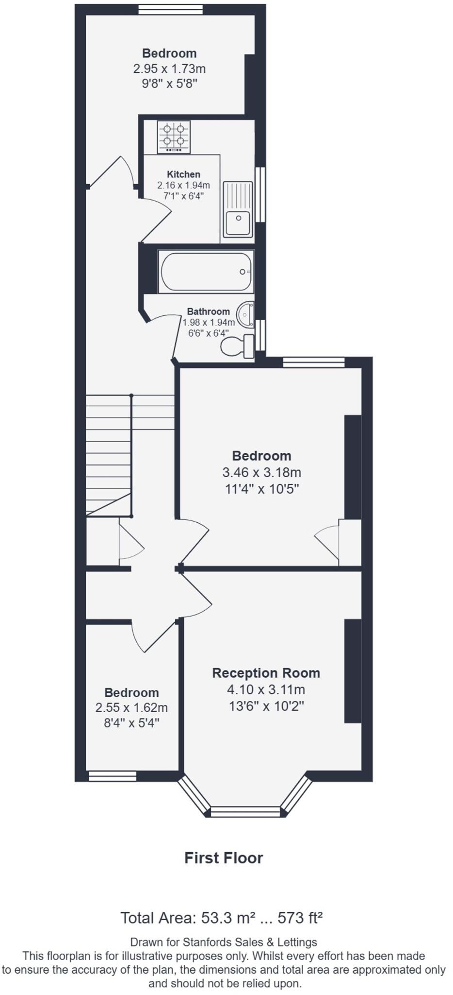 Rathfern Road, London, SE6 floorplan