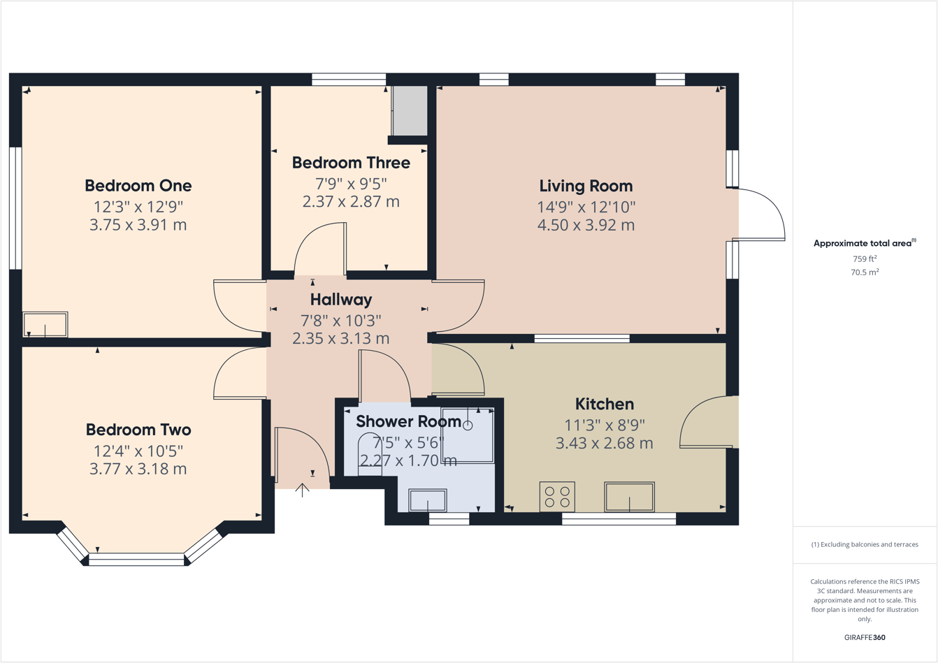 Lime Avenue, Southampton, SO19 floorplan