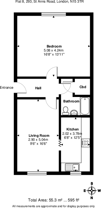 St Anns Road, Tottenham, Haringey, London floorplan