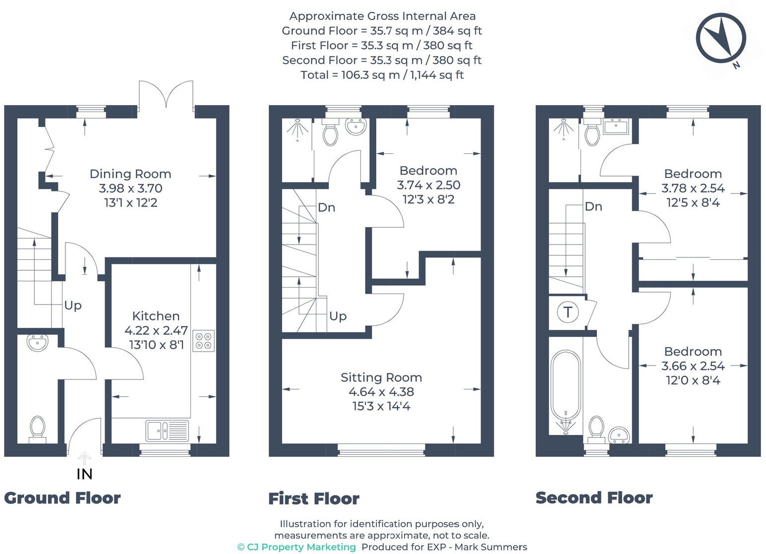 Wolseley Drive, Dunstable, LU6 1FH floorplan