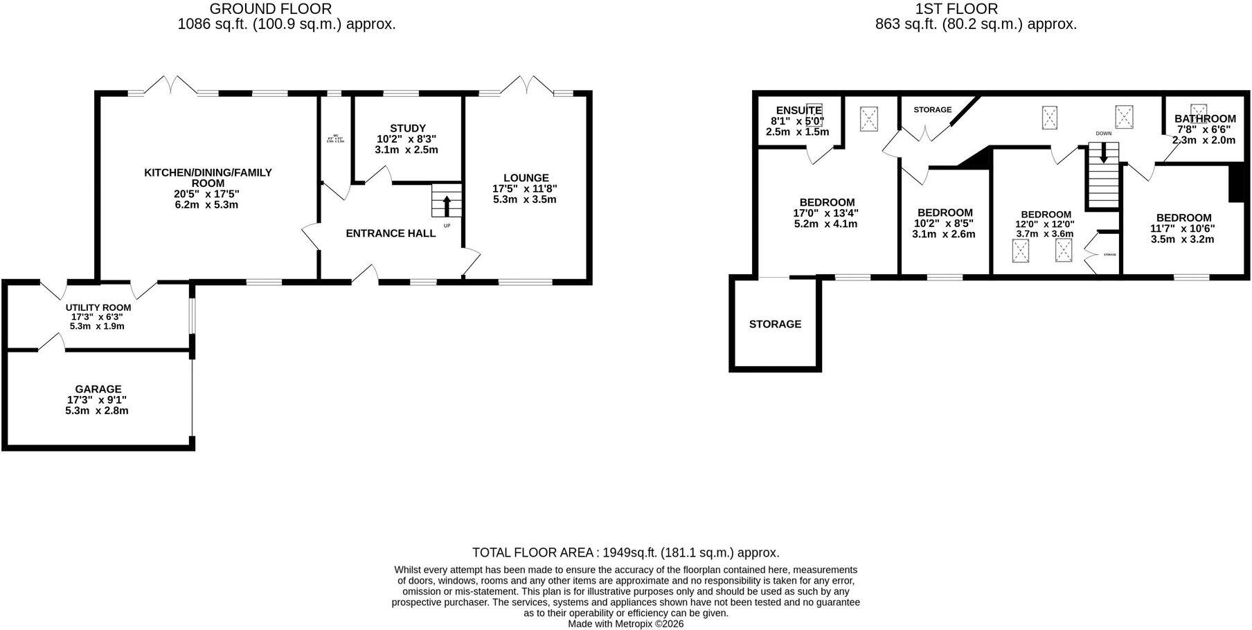 Middle Street, Foxton, LE16 floorplan