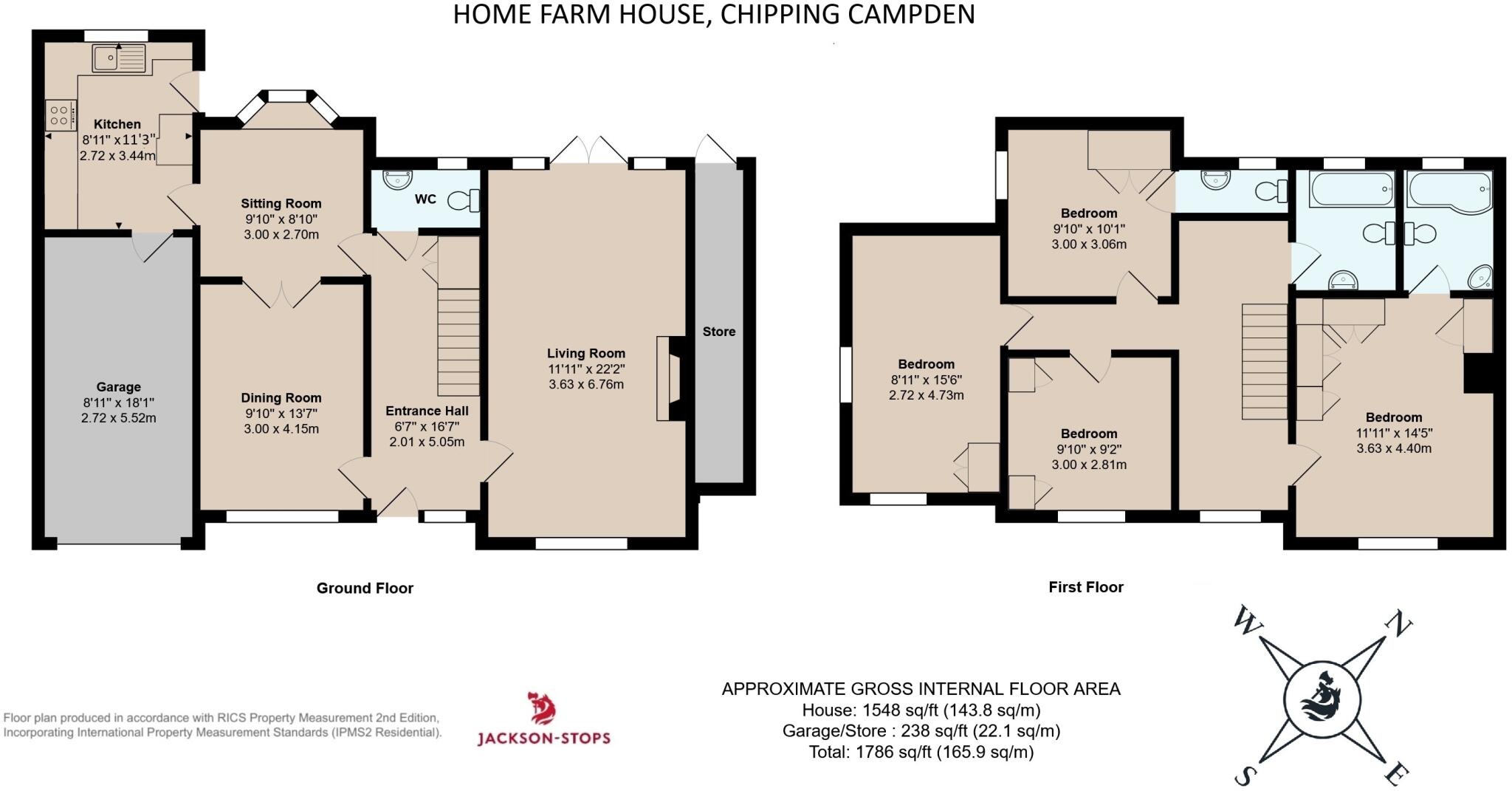 Calf Lane, Chipping Campden, Gloucestershire, GL55 floorplan
