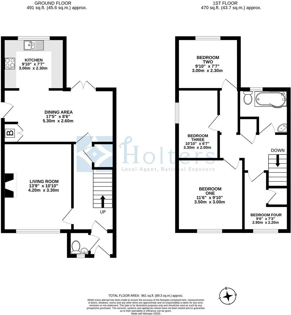 Stanton Road, Ludlow floorplan