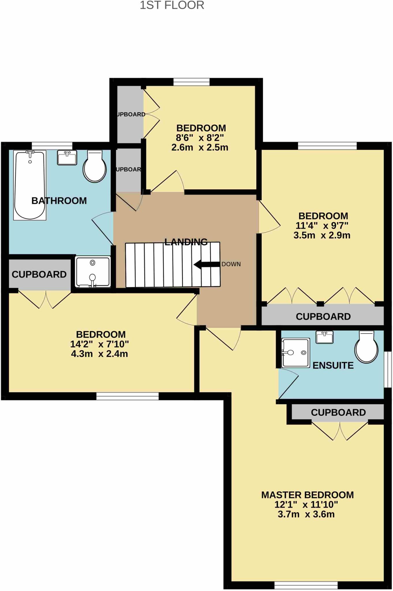 Bowling Green Close, Attleborough, Norfolk floorplan