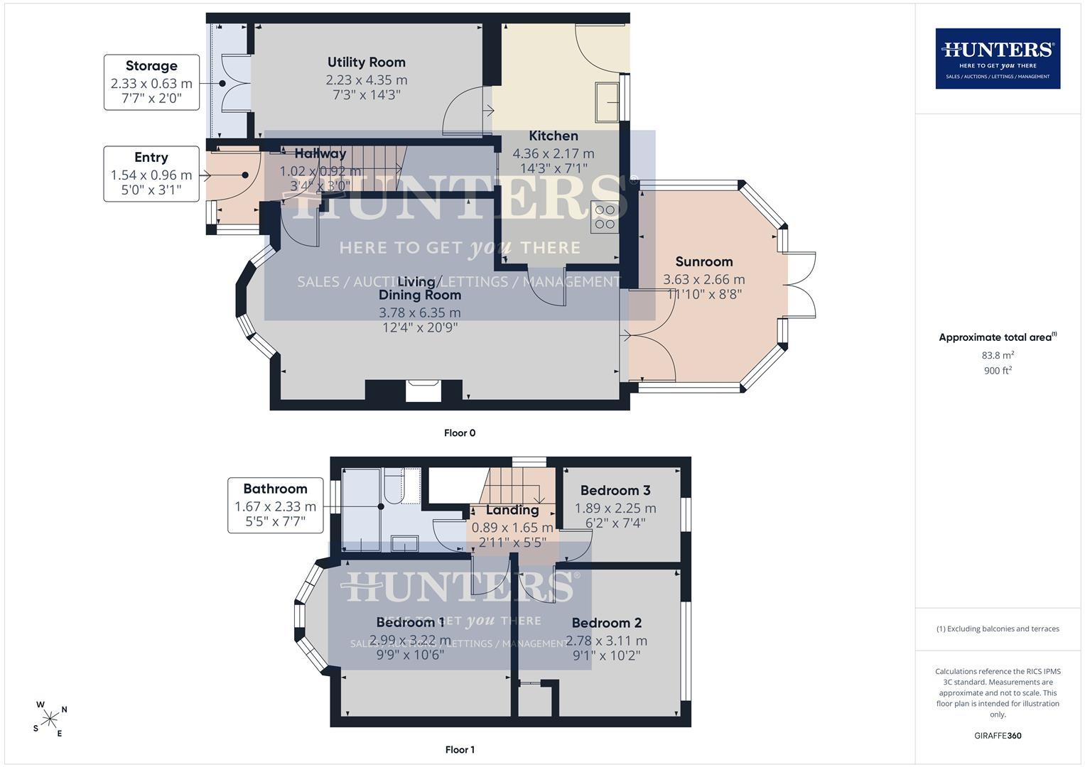 Kentmere Avenue, Seaburn Dene, Sunderland floorplan