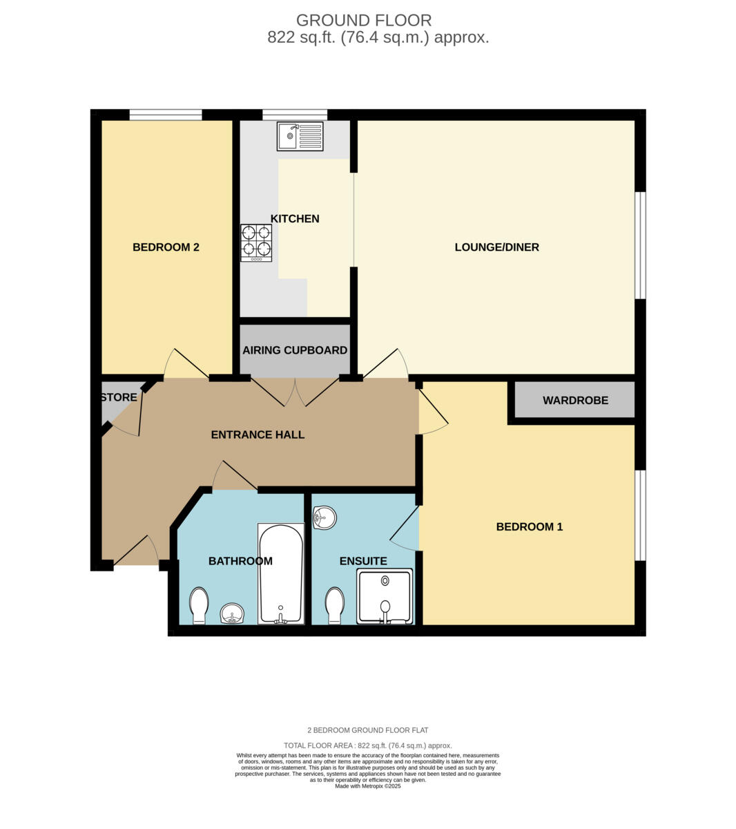 Marle Close, Pentwyn, Cardiff, CF23 floorplan