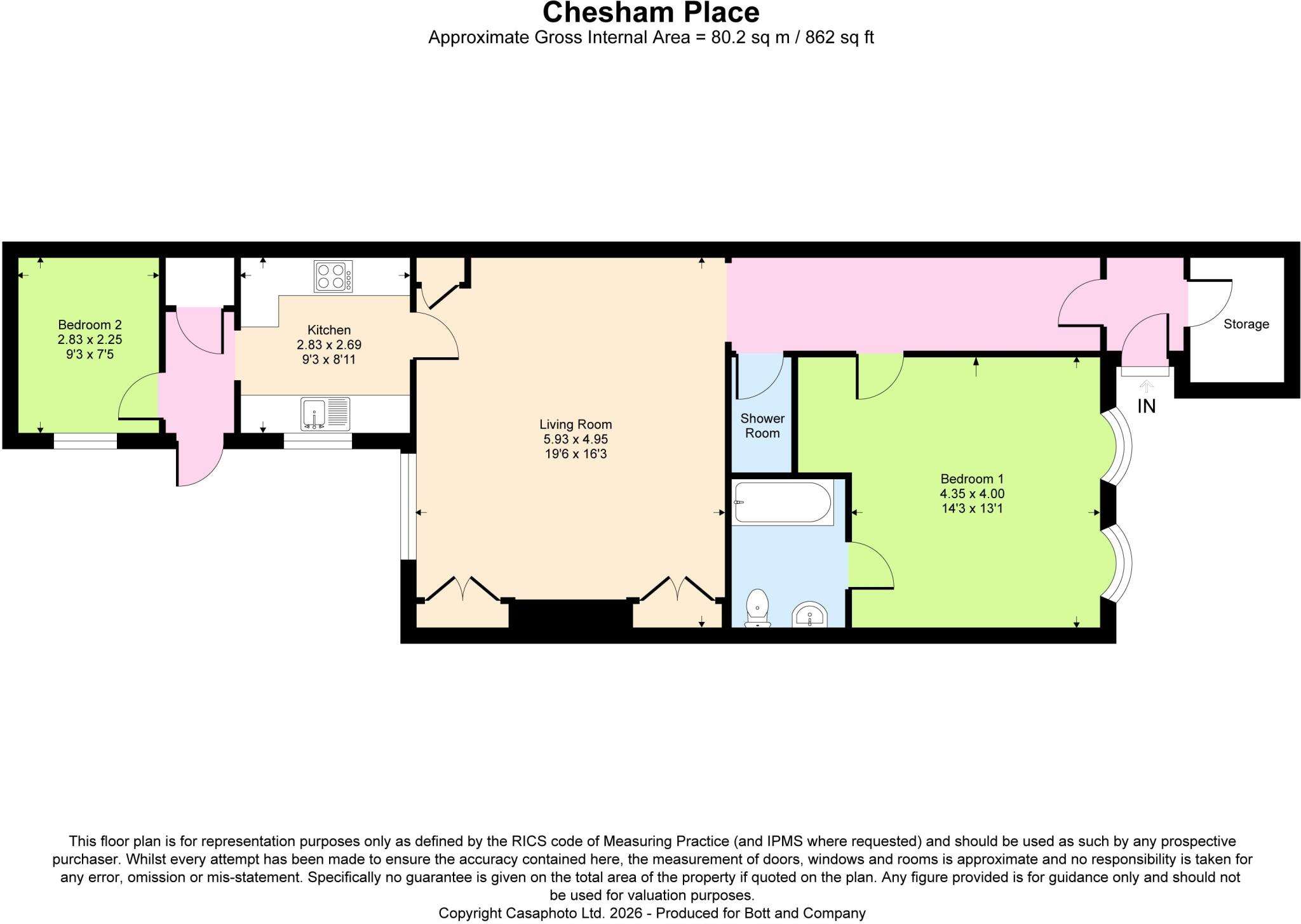 Chesham Place floorplan