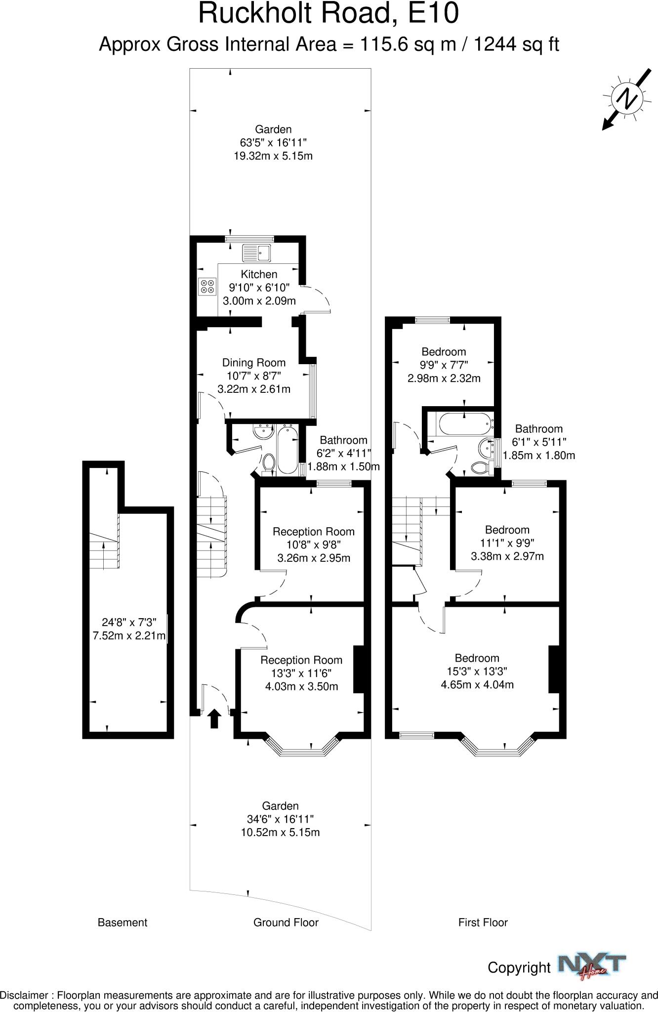 Ruckholt Road, London, E10 floorplan