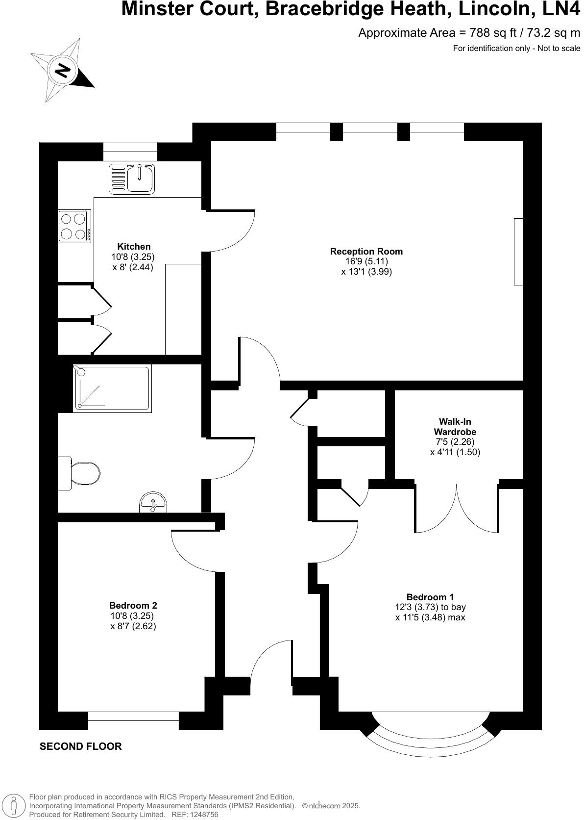 5, Minster Court floorplan