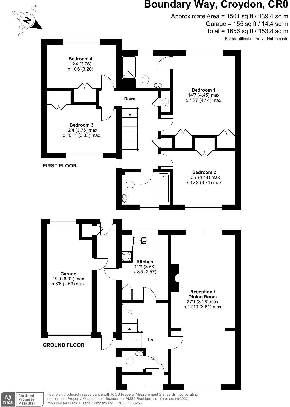 Boundary Way, Addington Village, Croydon, Surrey, CR0 floorplan
