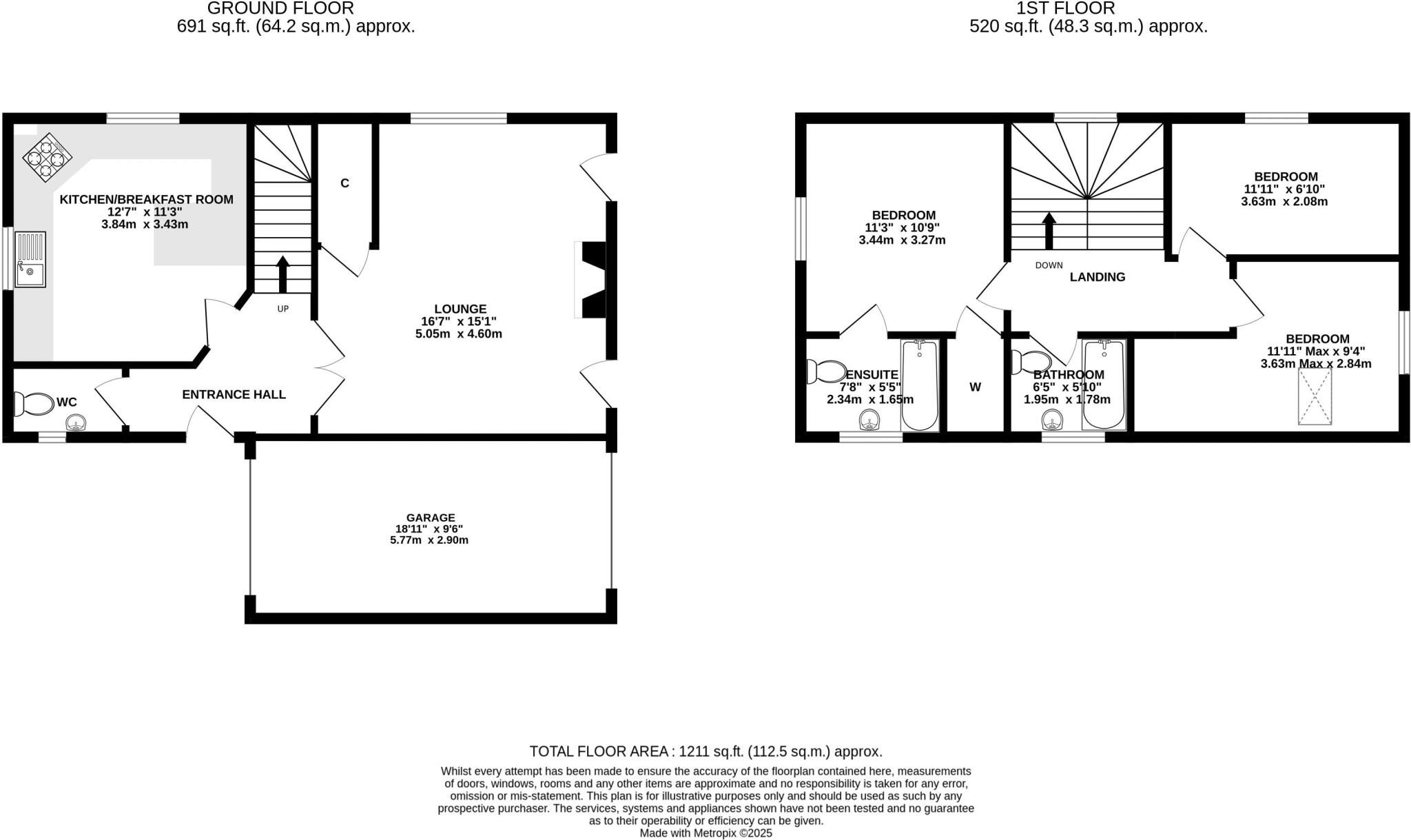 Warren Avenue, Hellesdon, Norwich floorplan