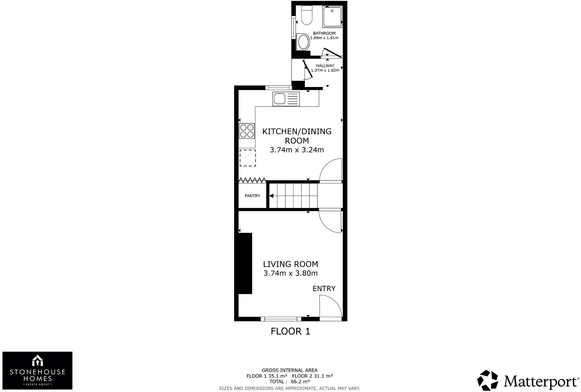 Smith Street, PR5 floorplan