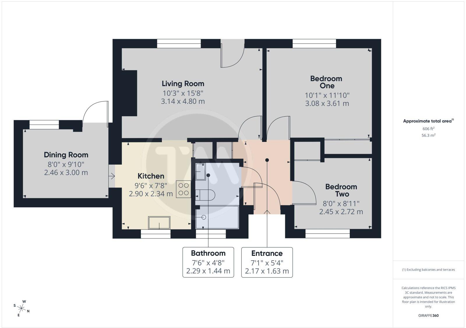 Green End Road, Sawtry, Huntingdon, PE28 floorplan