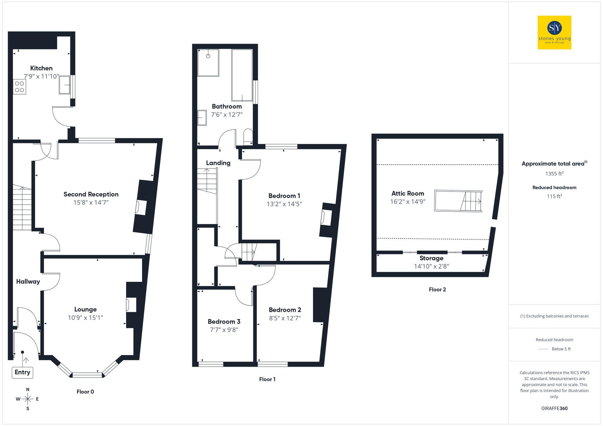 Whalley Road, Read, BB12 floorplan
