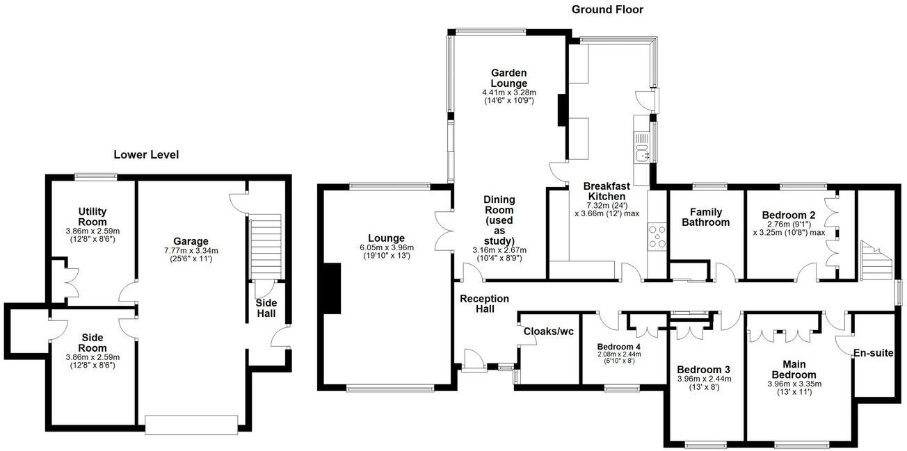 Crodingley, Thongsbridge, Holmfirth, HD9 floorplan