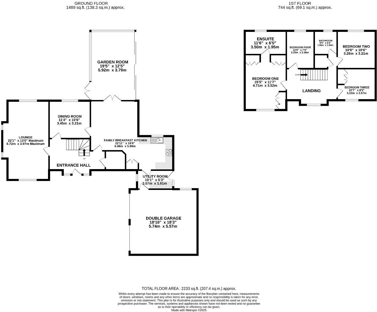 Sandford Road, Beeston floorplan