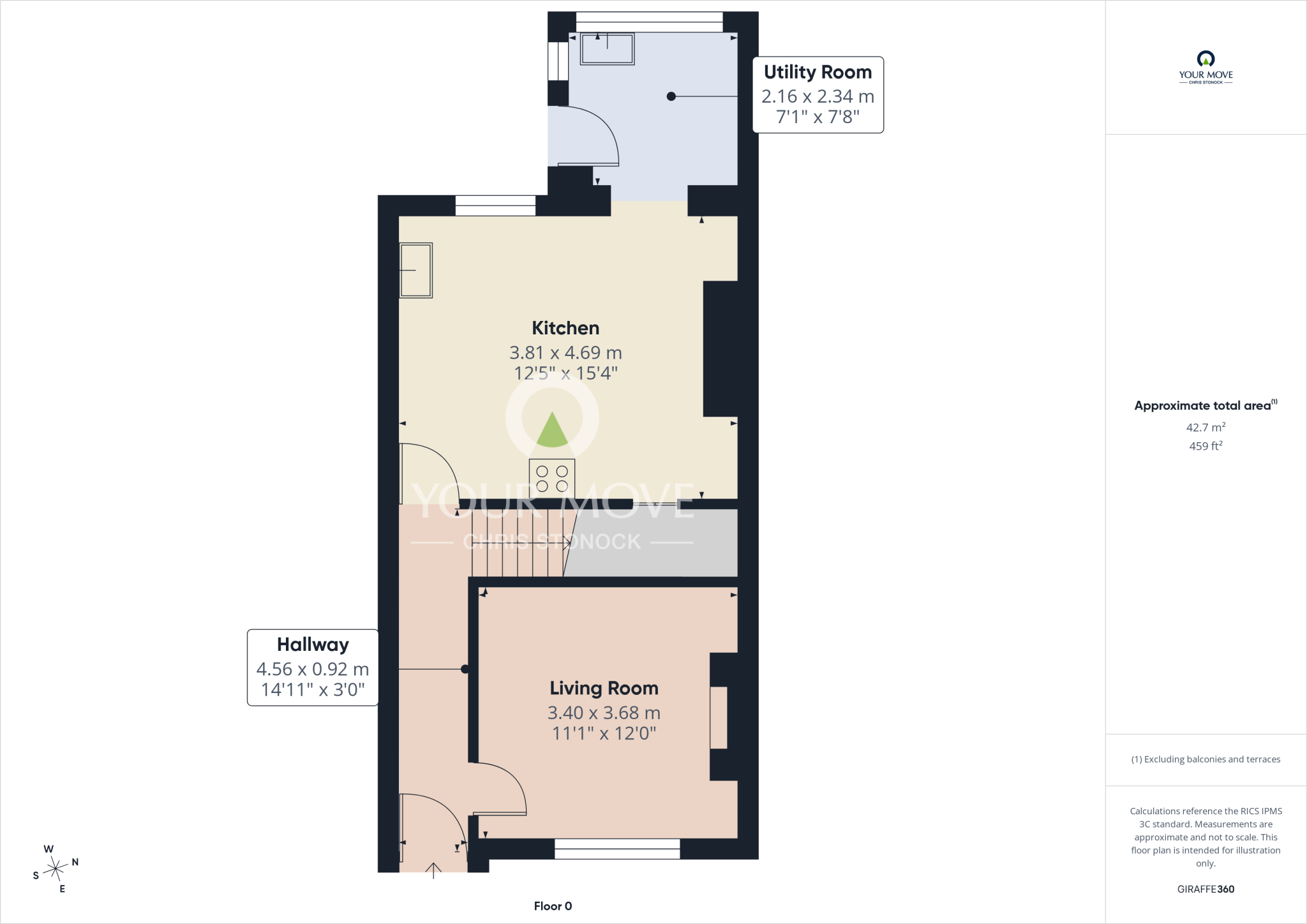 Harriet Street, Blaydon-on-Tyne, Tyne and Wear, NE21 floorplan