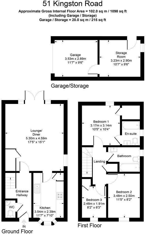 Kingston Road, Benfleet floorplan