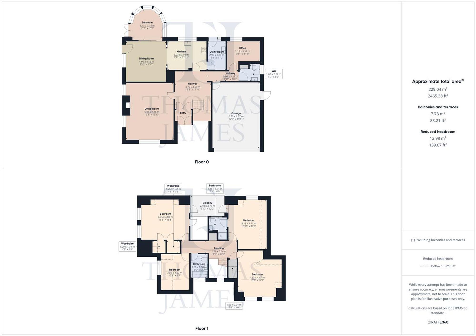18 Manor Park, Nottingham, NG11 floorplan