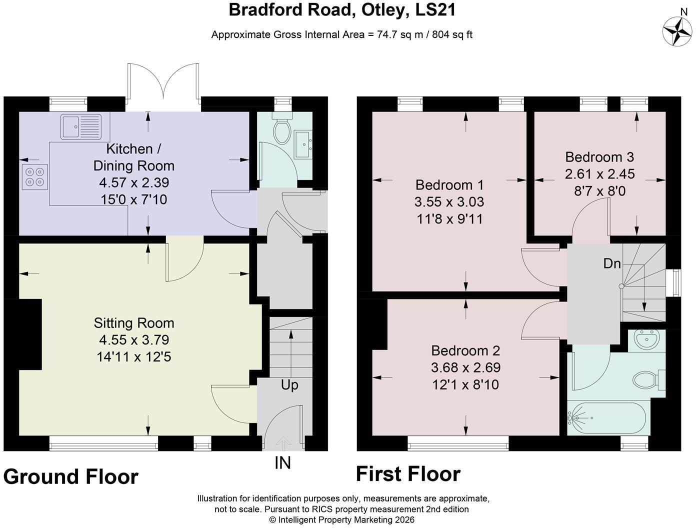 Bradford Road, Otley floorplan