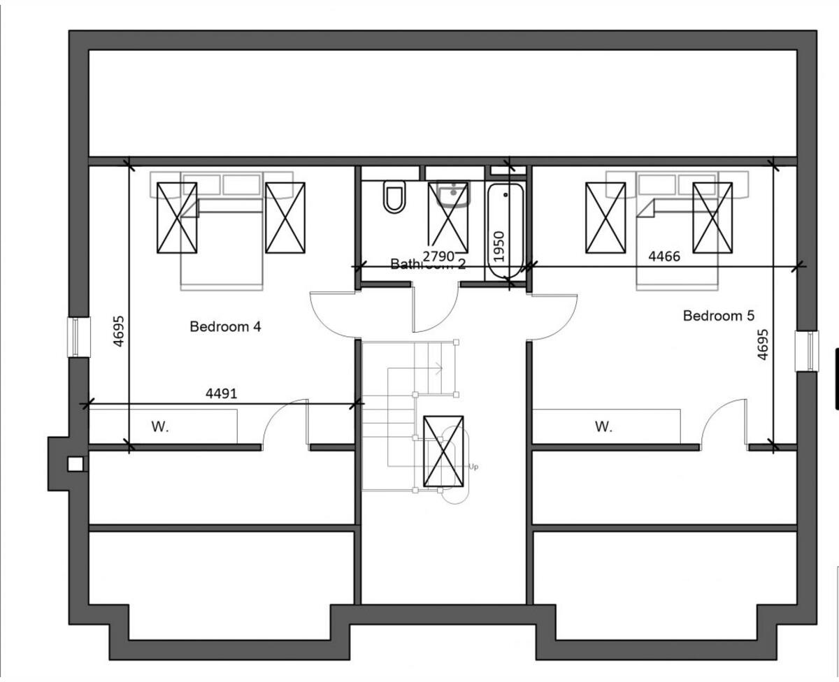 Peak View, Derbyshire floorplan