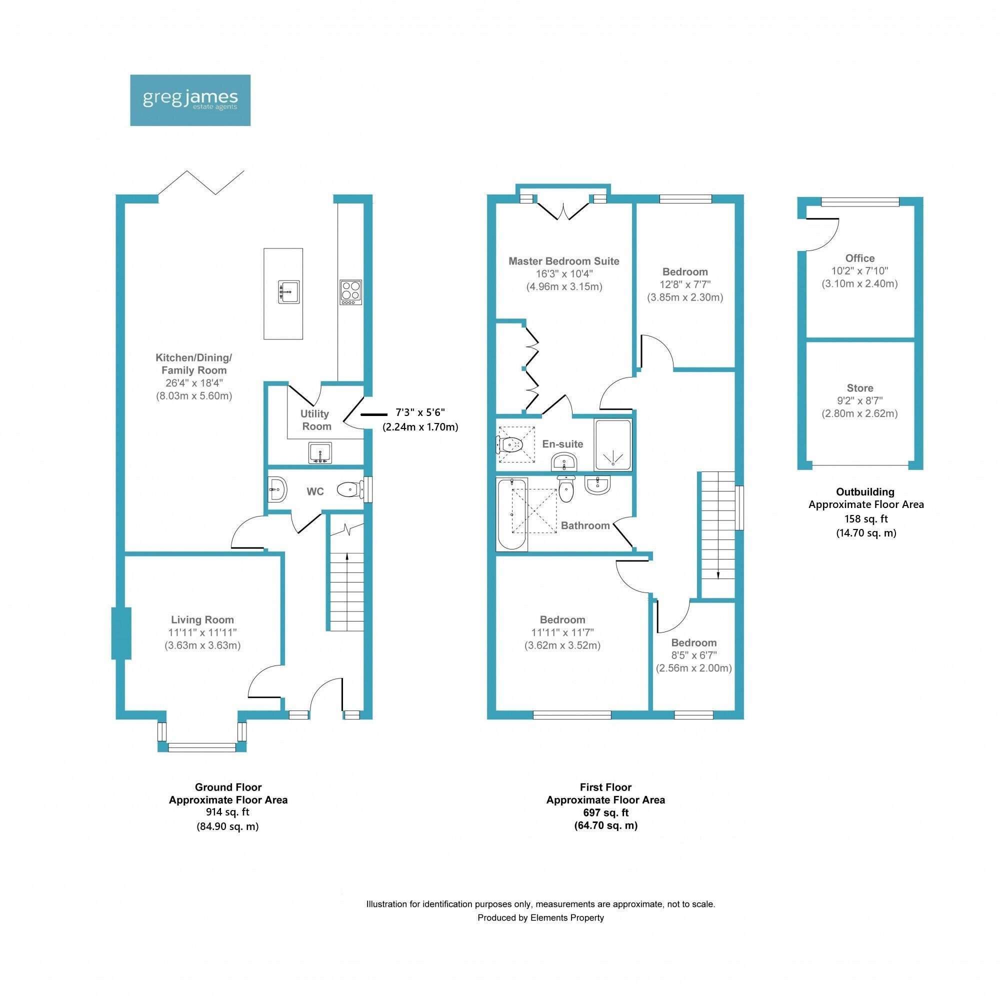 Rectory Road,  Farnborough, GU14 floorplan