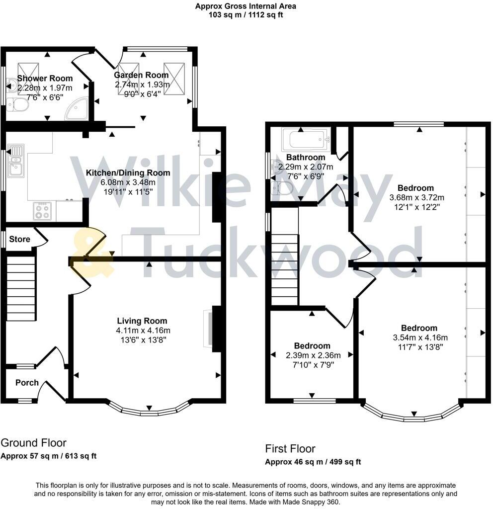 Doniford Road, Watchet floorplan