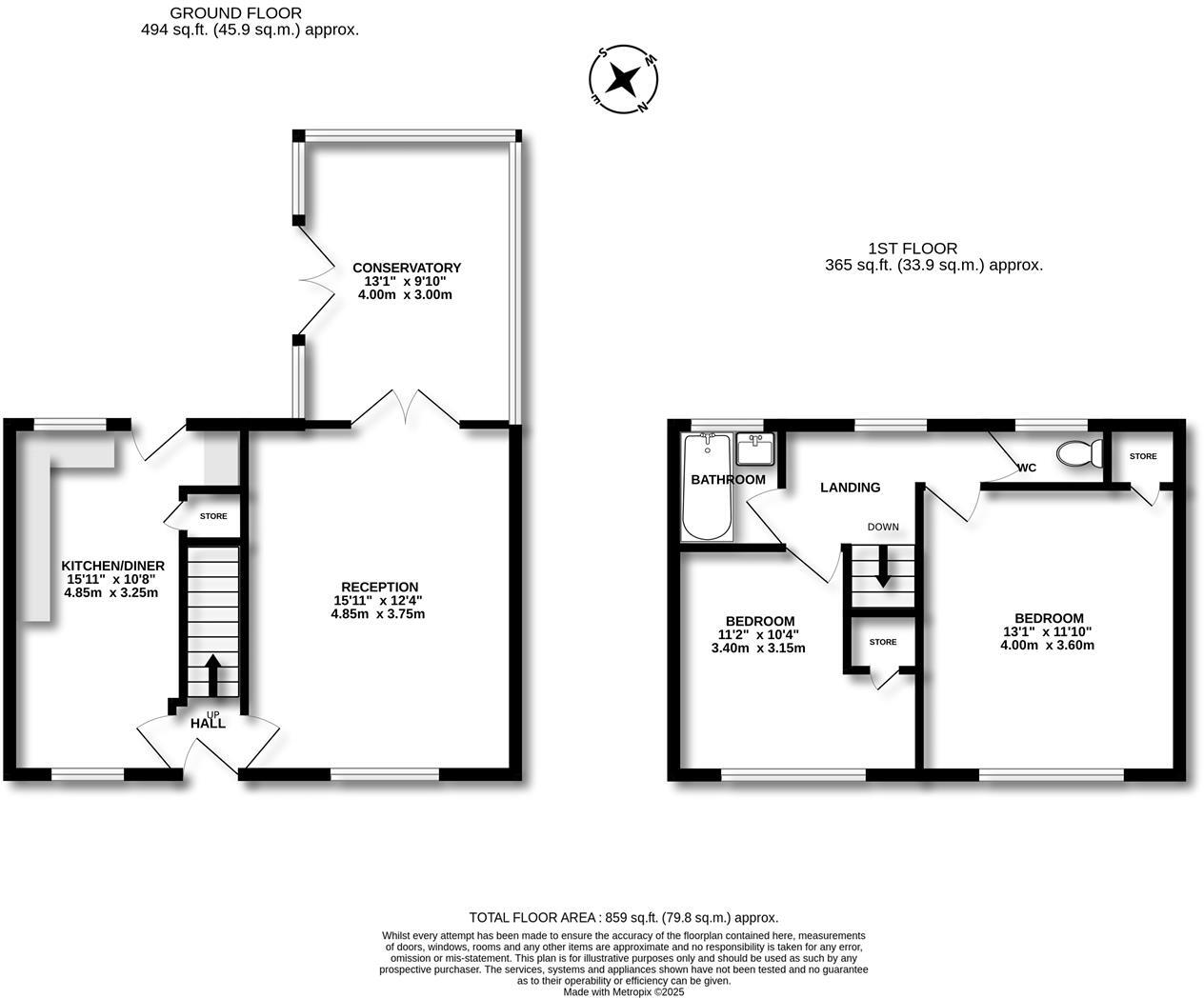 Dale Avenue, Bromborough floorplan
